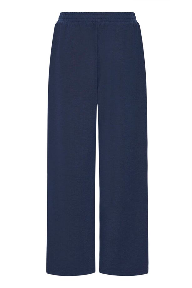 FRANSA Priya Wide Leg Pants - Navy