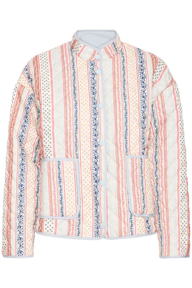 ICHI Livanta Pastel Striped Jacket