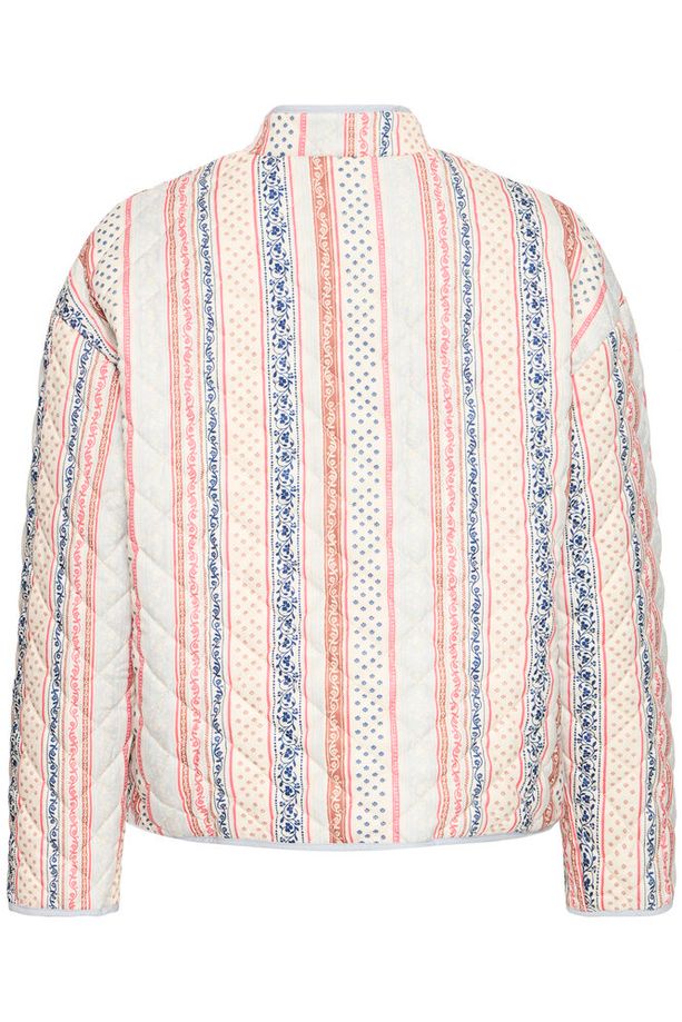 ICHI Livanta Pastel Striped Jacket
