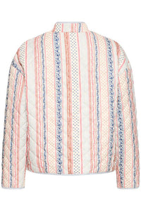 ICHI Livanta Pastel Striped Jacket