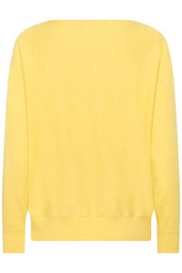 CULTURE Annemarie Batwing Jumper - Lemon