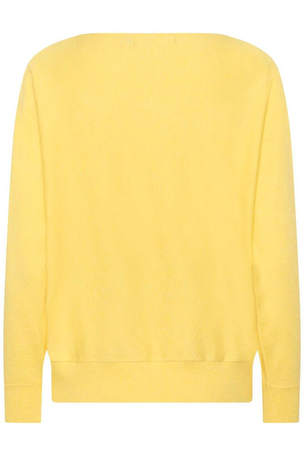 CULTURE Annemarie Batwing Jumper - Lemon