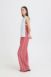 ICHI Libella Sleeveless Top - White