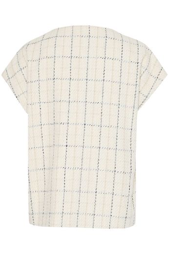 FRANSA Chani Woven Waistcoat - Cream