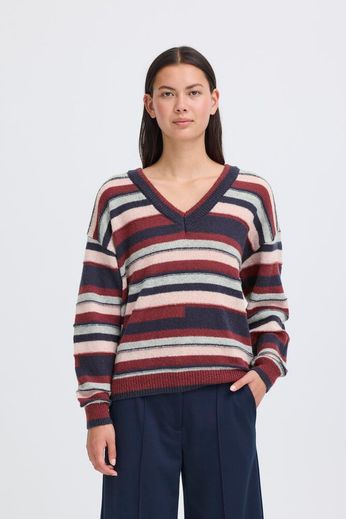ICHI Astra Stripe Jumper