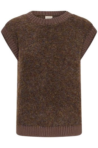 FRANSA Vanna Sleeveless Top - Chocolate
