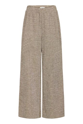 ICHI Danice Wide Leg Trousers - Gold