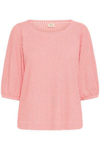 FRANSA Nia Tee - Red Mix