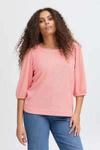 FRANSA Nia Tee - Red Mix