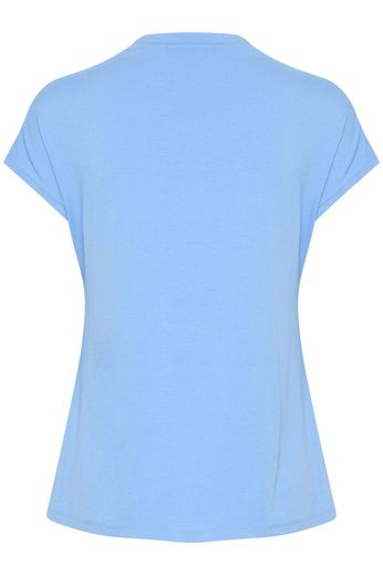 FRANSA Short Sleeve Top - Azure Blue