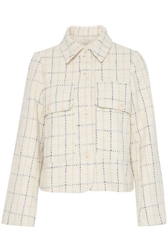 FRANSA Chani Woven Jacket - Cream
