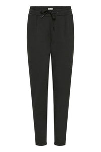 ICHI Kate Regular Lenght Trousers - Black