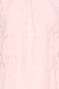 FRANSA Mera Textured Blouse - Blush