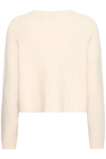FRANSA Kenfra Embellished Cardigan - Cream