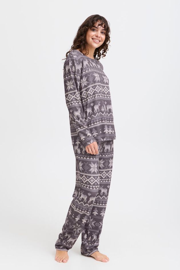 FRANSA Christmas Pyjama - Grey