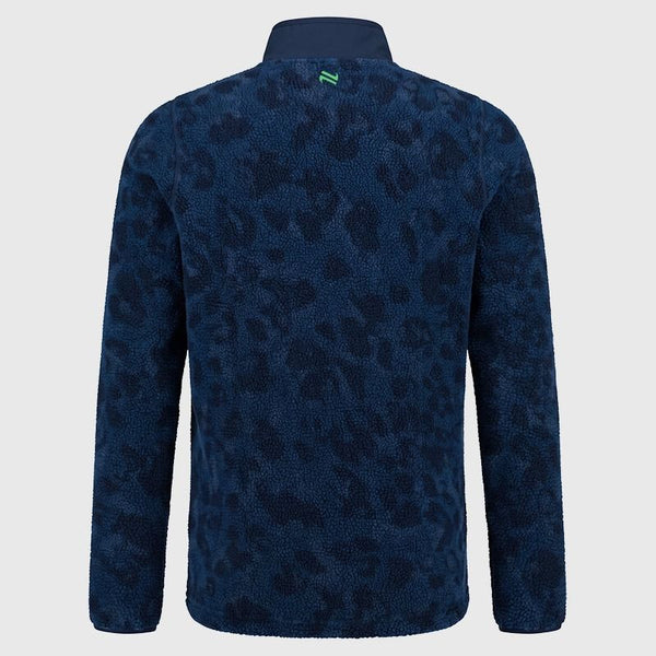 O'NEILLS Donegal GAA Men's Imperium Sherpa Half Zip Fleece Top - Navy