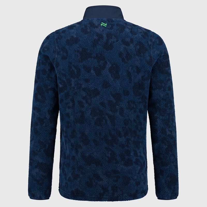 O'NEILLS Donegal GAA Kids' Imperium Sherpa Half Zip Fleece Top - Navy