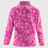 O'NEILLS Donegal GAA Kids' Imperium Sherpa Half Zip Fleece Top - Rose