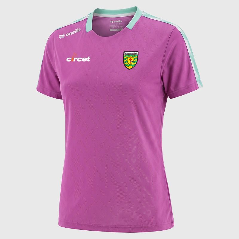 O'NEILLS Donegal GAA Kids' Imperium T-Shirt - Purple