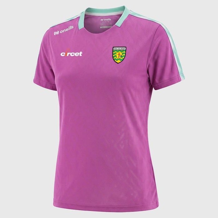 O'NEILLS Donegal GAA Kids' Imperium T-Shirt - Purple