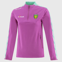 O'NEILLS Donegal GAA Women's Imperium Brushed Half Zip Top - Purple