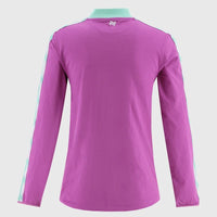 O'NEILLS Donegal GAA Kids' Imperium Brushed Half Zip Top - Purple