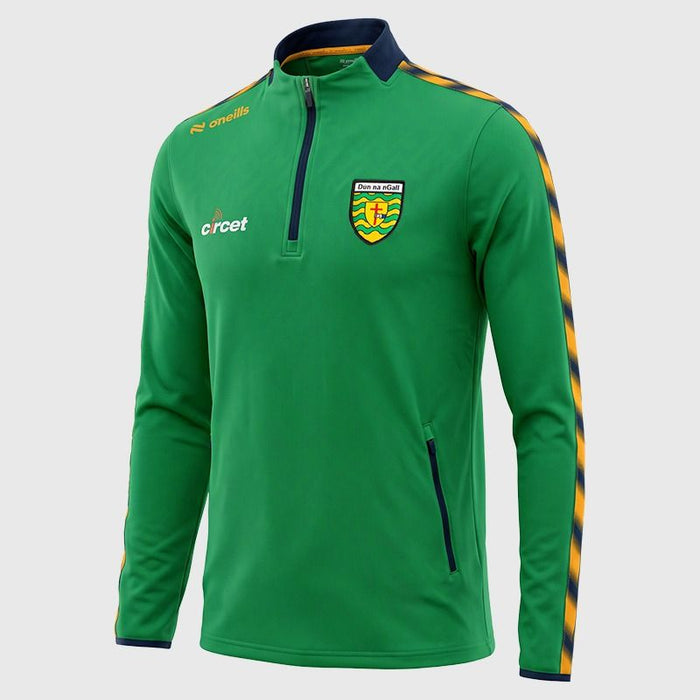 O'NEILLS Donegal GAA Kids' Imperium Half Zip Top - Green