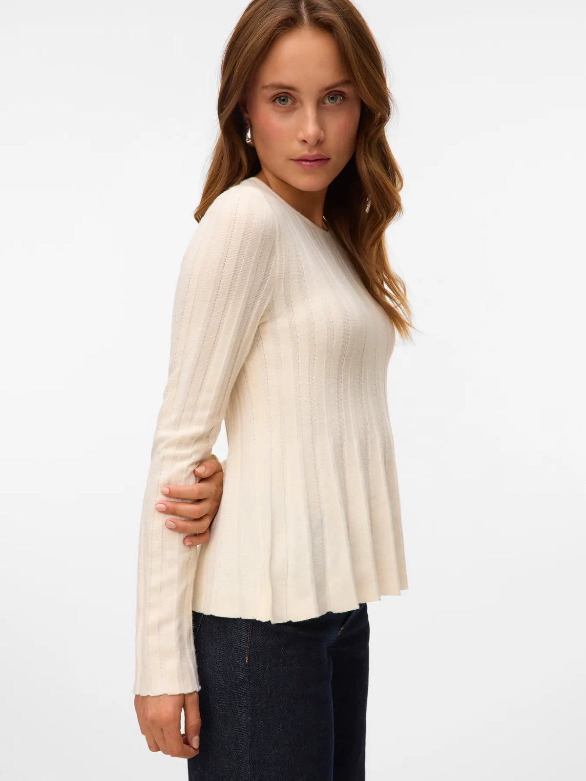 VERO MODA Lana Pleat Jumper - Birch