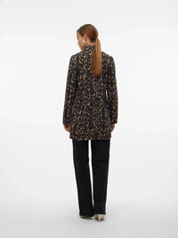 VERO MODA Katherine Brushed Jacket - Leopard