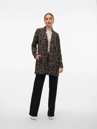VERO MODA Katherine Brushed Jacket - Leopard