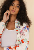COPE CLOTHING : Floral Blazer