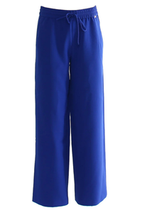 RANT & RAVE Josie Wide Leg Trouser - Cobalt Blue