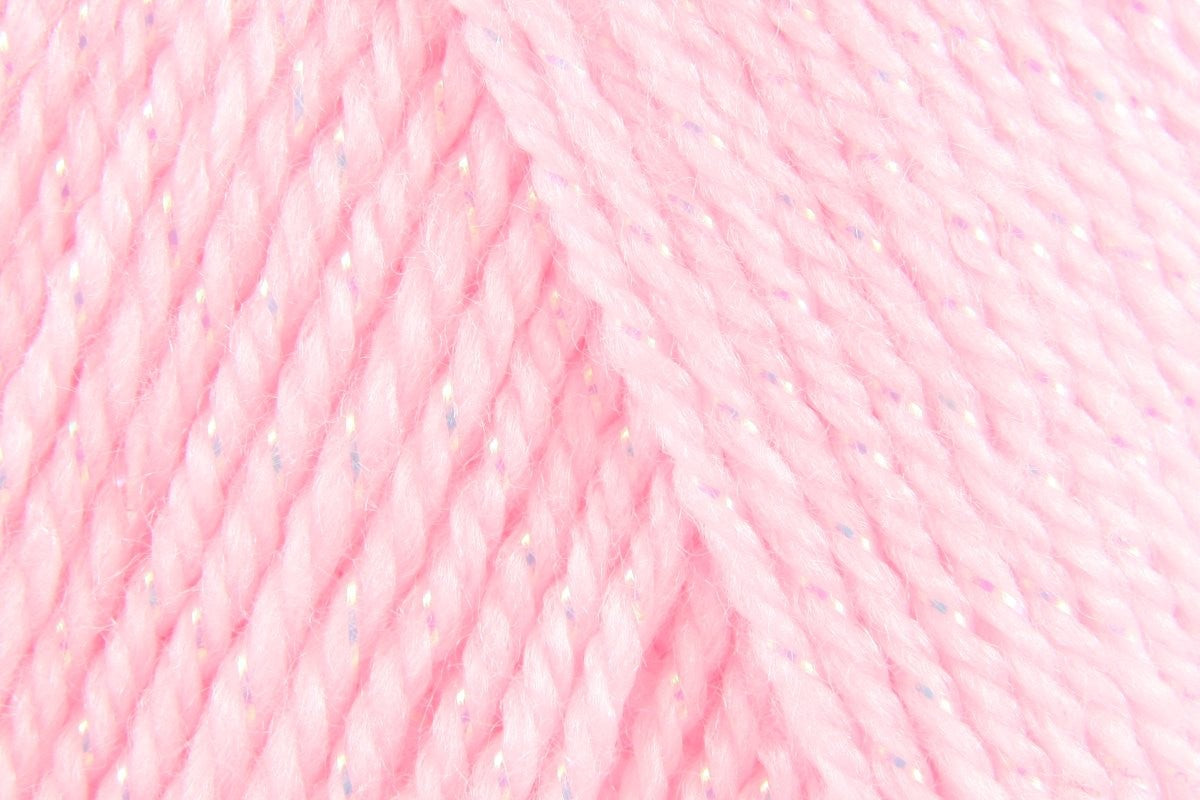 KING COLE Baby Glitz DK Yarn - Pink - 100g