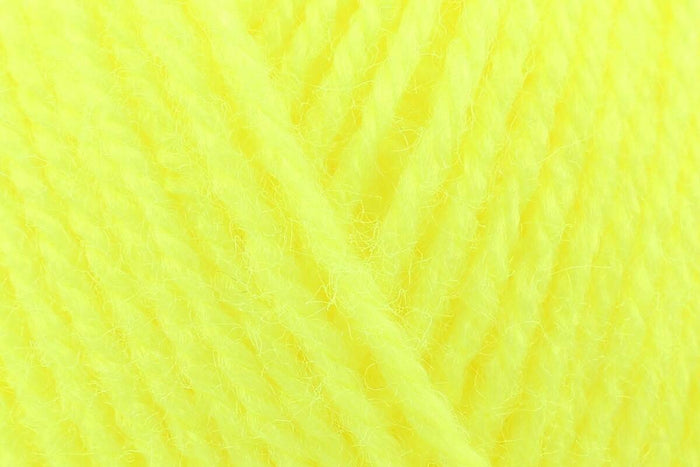 KING COLE Pricewise DK Yarn - Neon Yellow - 100g