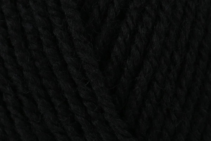 KING COLE Fashion Aran Yarn - Black - 400g