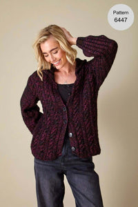 KING COLE Firefly Aran Yarn - Firebug - 100g