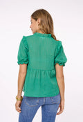 COPE CLOTHING : Green Top