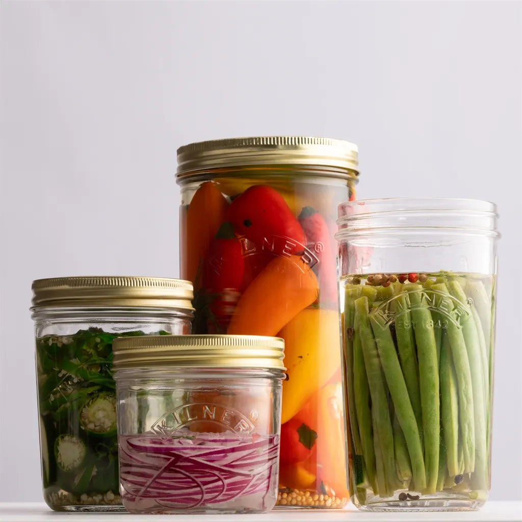 KILNER Glass Wide Mouth Small Preserve Jar 0.20 Litre