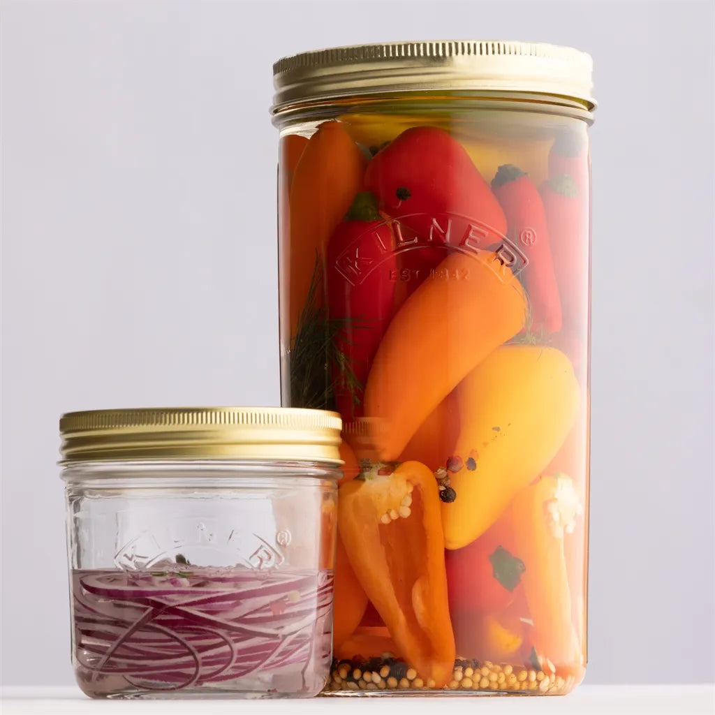 KILNER Glass Wide Mouth Small Preserve Jar 0.20 Litre