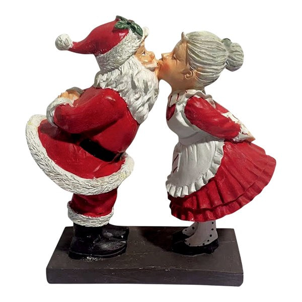 Straits Kissing Mr & Mrs Claus - 19cm