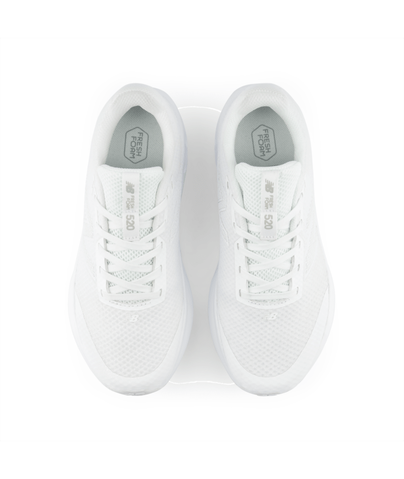 NEW BALANCE Girl's Junior 520v9 Shoes - White | G52051O