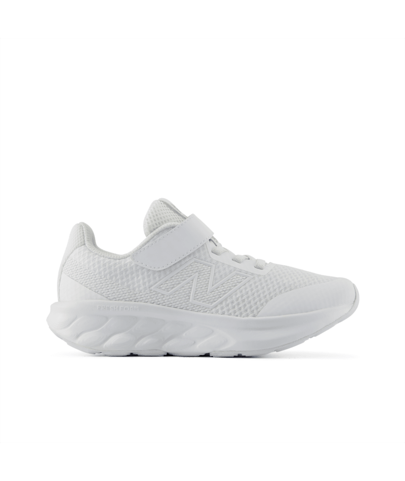 NEW BALANCE Girl's 520v9 Running Shoe - White | P5205AR