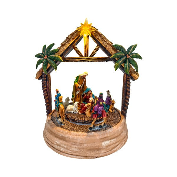 STRAITS LED Animated Nativity - 21.5cm