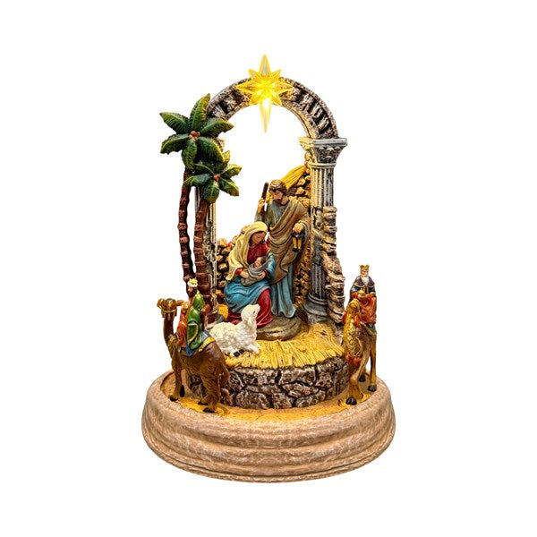 STRAITS LED Animated Nativity - 22cm