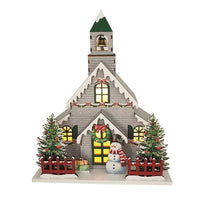 STRAITS LED Christmas Church - Grey