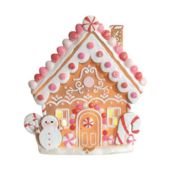 STRAITS LED Gingerbread House 25cm