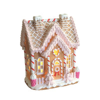 STRAITS LED Gingerbread House 25cm