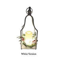 STRAITS LED Christmas Cage Lantern 15x38cm - White