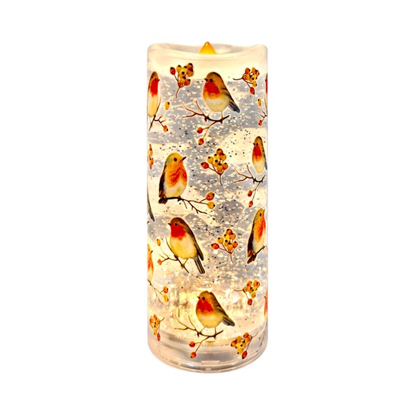 STRAITS LED Robin Candle Spinner 20cm