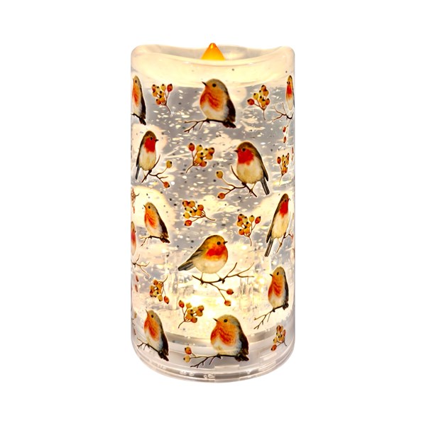 STRAITS LED Robin Candle Spinner - 15cm